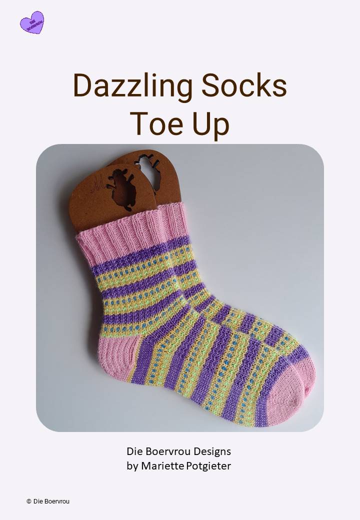 Dazzling Socks - Knitting Pattern - Image 2